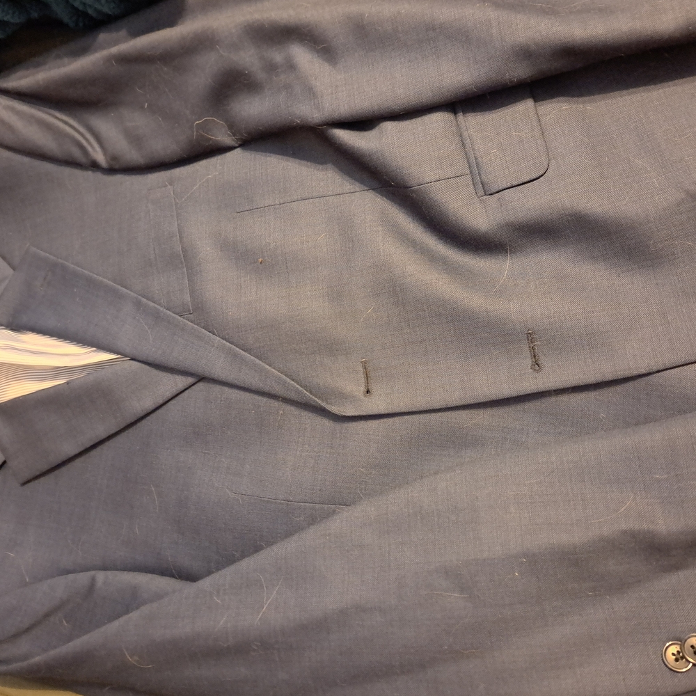 Tommy Hilfiger Mens Navy Blue Blazer